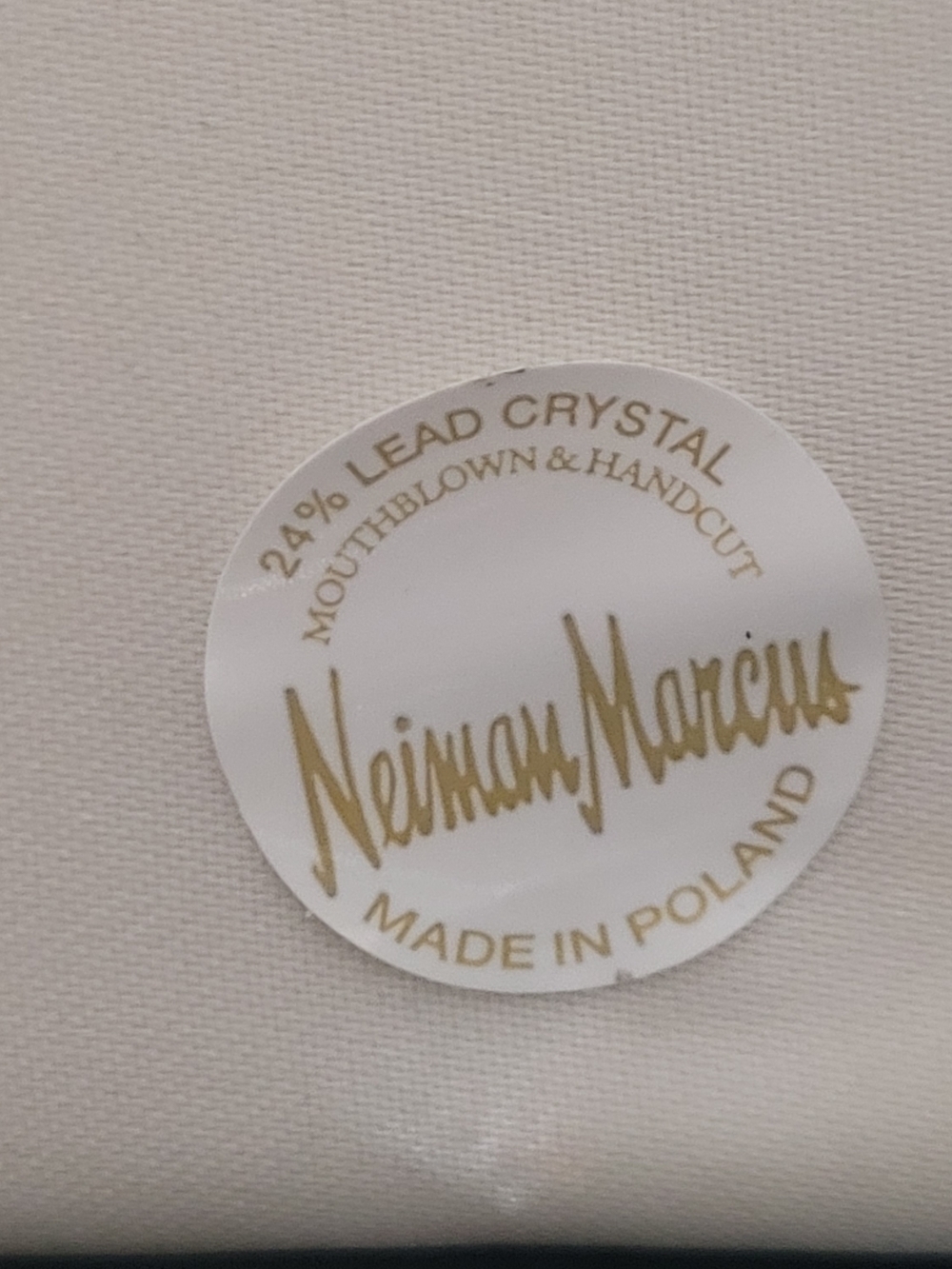 Neiman Marcus crystal 4-item set Knife Rest Holders Vintage - Picture 5 of 7